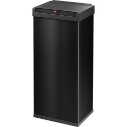 Hailo Bix-Box Swing XL 0860-241 Afvalbak 52 l Plaatstaal (b x h x d) 339 x 763 x 260 mm Zwart Zelfsluitende swingdeksel 1 stuk(s)